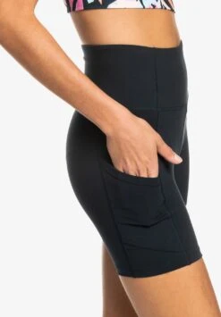 Roxy Heart Into It Biker - Leggings - Anthracite -Roxy 058b0bba292c4a288ab7a0ebd14821dc