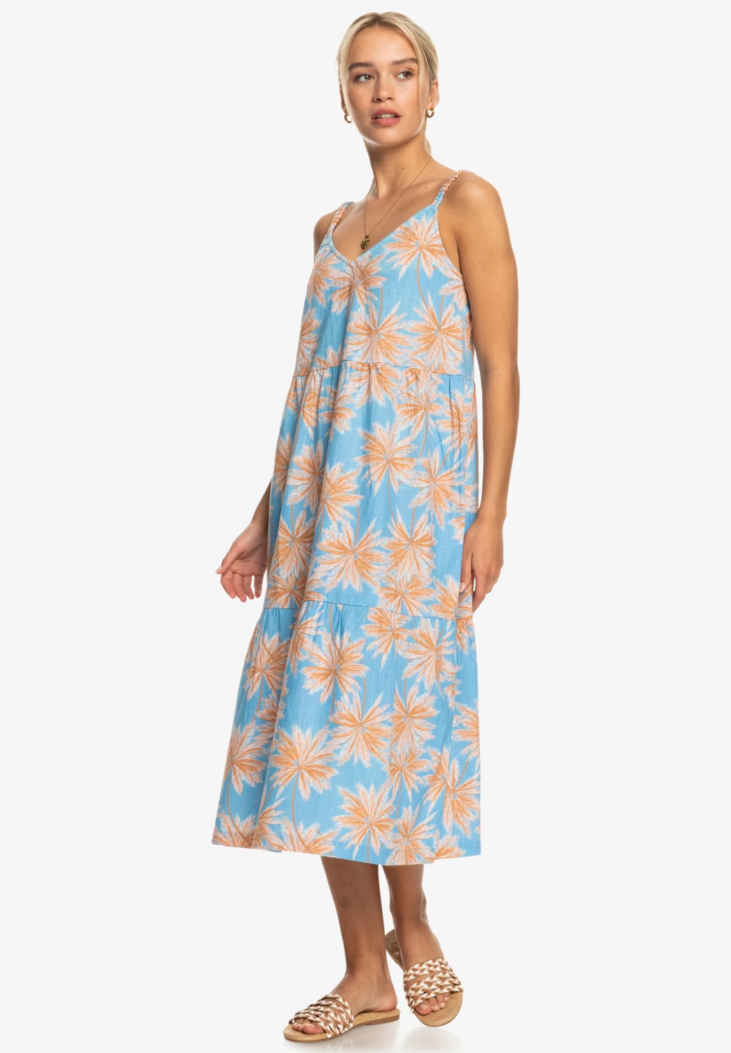 Roxy Waiting Line Printed - Day Dress 4 Roxy Waiting Line Printed - Day Dress - Image 2
