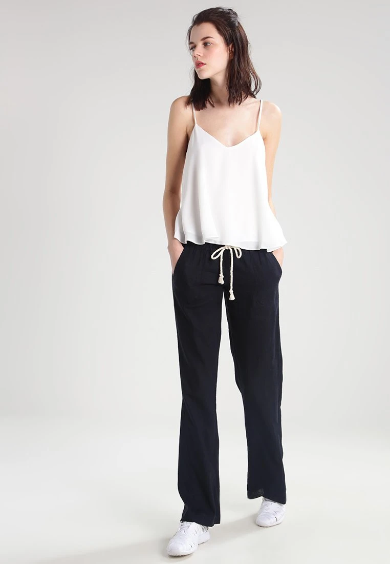 Roxy Oceanside Pant - Trousers - True Black 4 Roxy Oceanside Pant - Trousers - True Black - Image 2