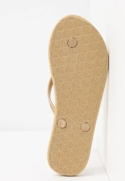 Roxy Viva- T-Bar Sandals - Metallic Gold -Roxy 0ea6b71604f14e7088a7df4c7d43b61a