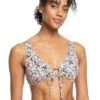 Roxy Printed Classics - Bralette- Bikini Top - Blue 2 Roxy Printed Classics - Bralette- Bikini Top - Blue -Roxy 0f50a6ee9193420ba866e8ef211d5595