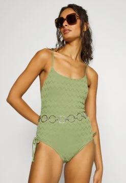 Roxy Current Coolness One Piece - Swimsuit - Loden Green -Roxy 11258ada51b34ed8a6c8f0189ec721f1