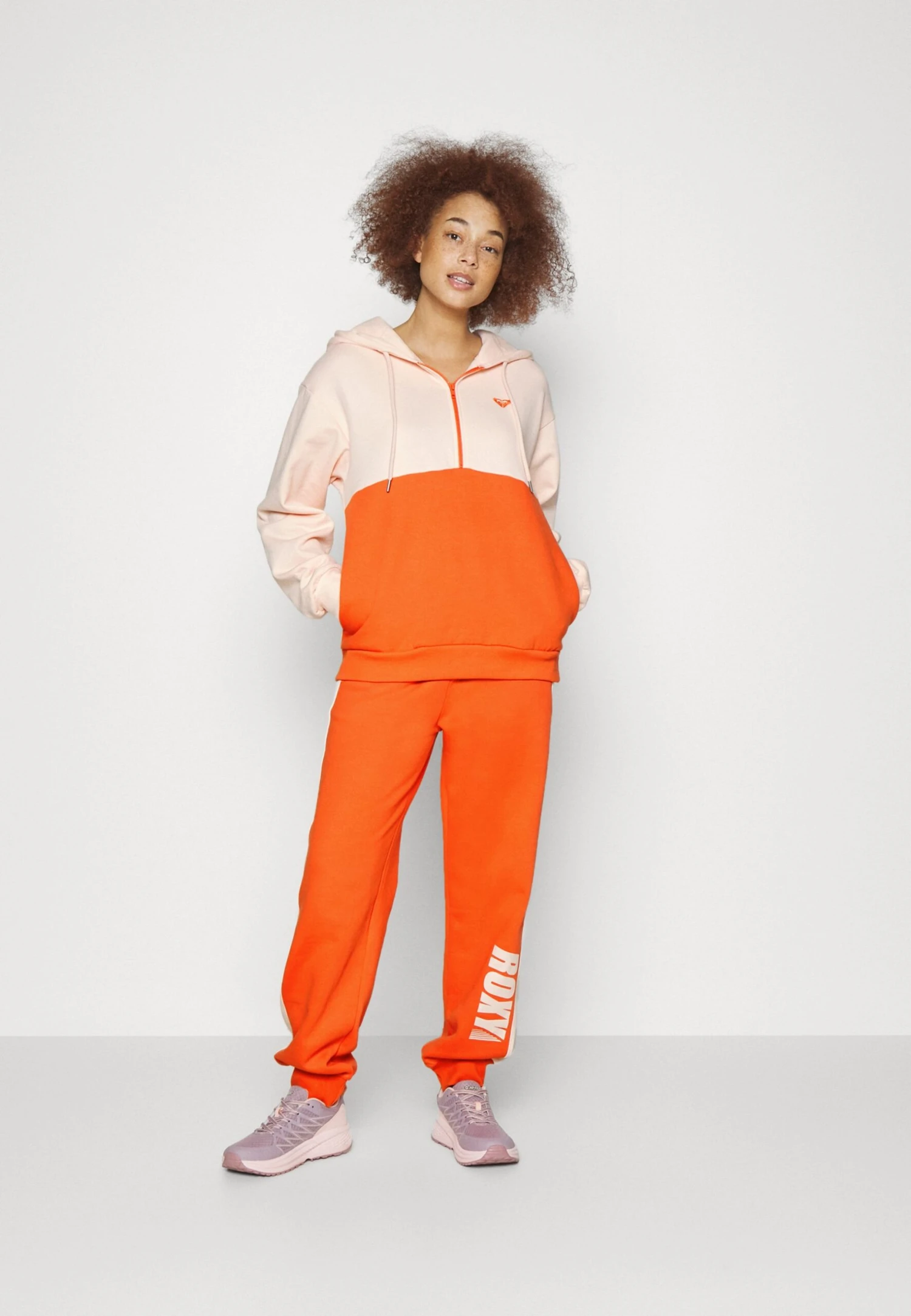 Roxy Essential Energy Block Hoodie - Hoodie - Pale Dogwood 4 Roxy Essential Energy Block Hoodie - Hoodie - Pale Dogwood - Image 2