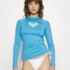 Roxy Whole Hearted- Rash Vest - Azure Blue -Roxy 18455ef5e8044194b2db487d3705c977