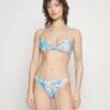 Roxy Love The Surf Knot Set - Bikini - Azure Blue Palm Island -Roxy 1a4377eeee914bba8b009bb0e7106da8