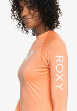 Roxy Whole Hearted- Rash Vest - Papaya Punch -Roxy 1c86cbb3625b4297bc3bd0ad3ee164ba
