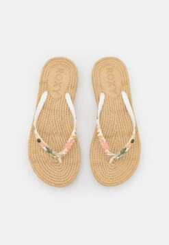 Roxy South Beach Iii - T-Bar Sandals - White/Pink/Multi-Coloured -Roxy 1da195b4a18b40d18c9e2547bd5cad13