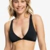 Roxy Bikini Top - Anthracite -Roxy 1f37ebfbeaff4970a9ea8ffa51f1c19c