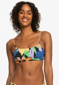 Roxy Jam - Für Erjx304938 - Bikini Top - Anthracite Flower Jammin