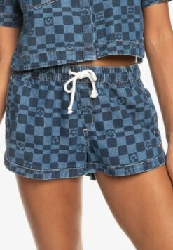 Roxy New Impossible Printed - Denim Shorts - Mood Indigo Sol Power