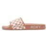 Roxy Slippy Iv - Pool Slides - White Tan -Roxy 256e3aa4109c49b28546c6abfd0cd0e2