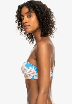 Roxy Love The Vibe - Bikini Top - Azure Blue Palm Island -Roxy 26262543c73d49d0b8225acaf463f828