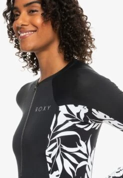 Roxy Onesie New Panels Detail - Swimsuit - Anthracite -Roxy 27adab51ac6e4ef0afc6a795e42c3f2e