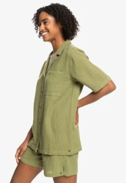 Roxy Aloha Sunset - Button-Down Blouse - Loden Green -Roxy 28be5cd6640947c0be90a8205c79d426