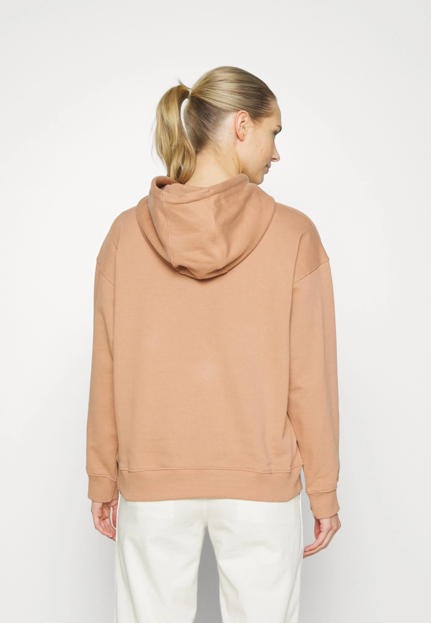 Roxy Essential Energy Hoodie - Sweatshirt - Mocha Mousse 5 Roxy Essential Energy Hoodie - Sweatshirt - Mocha Mousse - Image 3
