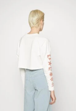 Roxy Desire Love Tees - Long Sleeved Top - Snow White -Roxy 296cb919a38840c6a2b5220cb9a0164e