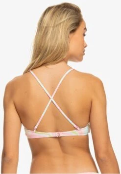 Roxy Tropics Hype Crop - Bikini Top - Ambroisia Swirl Swim -Roxy 2afea59c4217479789a0c2b2e541936d