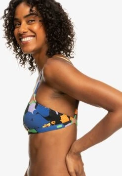 Roxy Jam - Für Erjx304938 - Bikini Top - Anthracite Flower Jammin -Roxy 2f568d559d9c48c4b2e799820c8f4e57