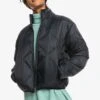Roxy Wind Swept - Leichte Wattierte Verpackbare - Winter Jacket - Black -Roxy 2fda6dad7514441cbf7359992798459a