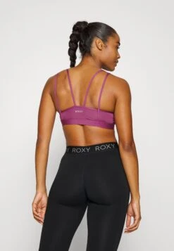 Roxy Feel Like Me - Medium Support Sports Bra - Boysenberry -Roxy 3063c391d7e74f4bbd1de3cbe5455b15