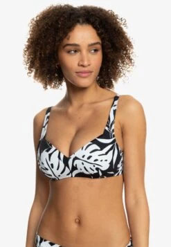 Roxy Love The Sun Ray- Bikini Top - Anthracite Surf Trippin Bico S