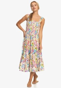 Roxy Honeymoon Avenue Printed - Day Dress - Snow White Pualani Combo -Roxy 315376b1a24c4798bbfeca4dba7c555f