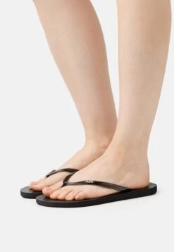 Roxy Viva Sparkle - T-Bar Sandals - Black