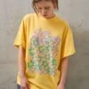 Roxy Sweet - Print T-Shirt - Yellow