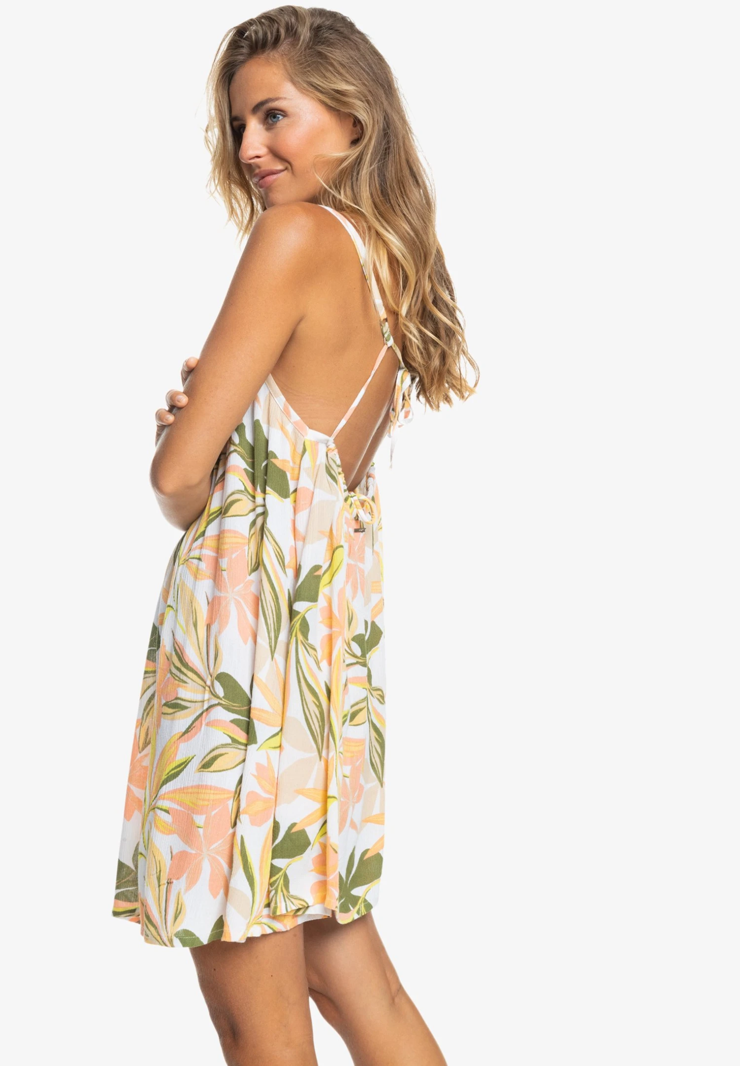 Roxy Summer Adventures - Day Dress - Orange 7 Roxy Summer Adventures - Day Dress - Orange - Image 5