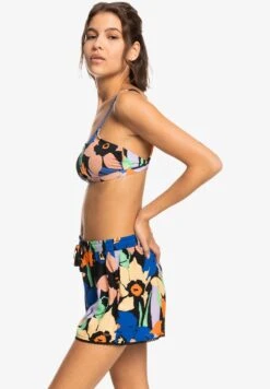 Roxy Salty Tan Erjx603347 - Swimming Shorts - Anthracite Flower Jammin -Roxy 392044f4f7854275bc444c753639fef6