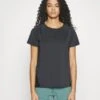 Roxy Tech Tee - Basic T-Shirt - Anthracite -Roxy 3ba645873eea4ababe1e15c68d5436f3