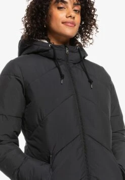 Roxy Better WeatherLänger Geschnittene- Winter Coat - Black -Roxy 3c6a9d924f294a71ba89b9ab935fb7dd