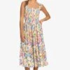 Roxy Honeymoon Avenue Printed - Day Dress - Snow White Pualani Combo -Roxy 40d041e1dc5a48359e8d78b9f926c82a