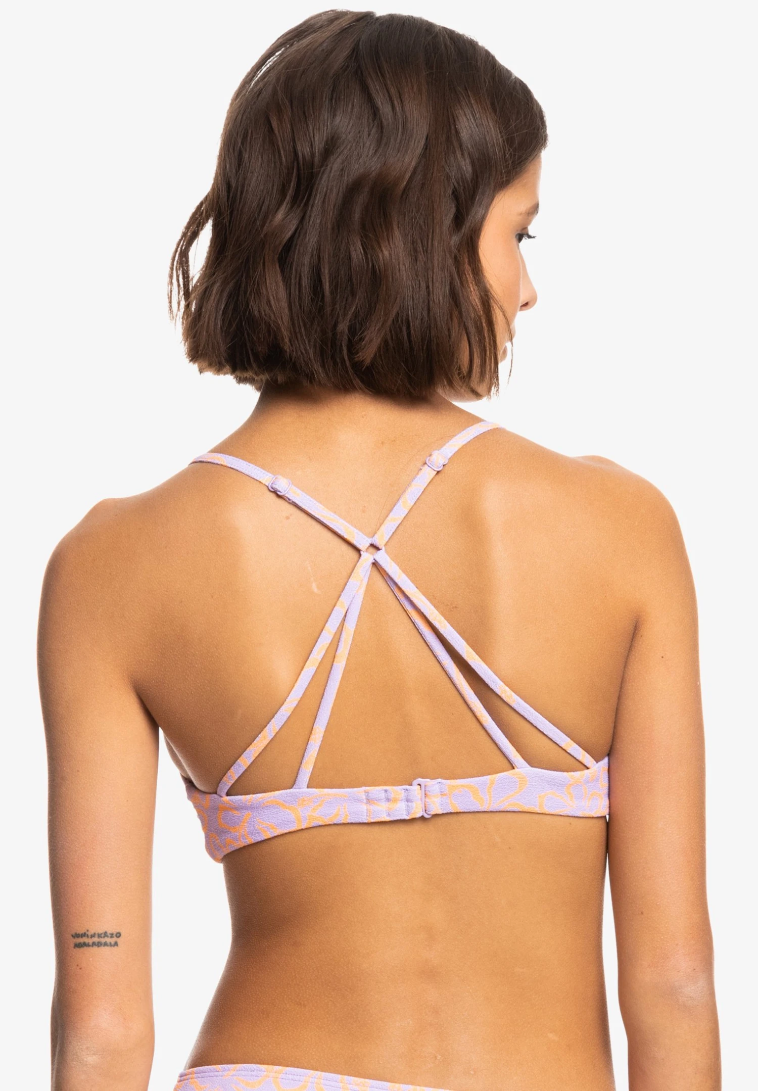 Roxy Hawaiian Heat Athletic Tri - Bikini Top - Mock Orange Hawaiianheat 5 Roxy Hawaiian Heat Athletic Tri - Bikini Top - Mock Orange Hawaiianheat - Image 3