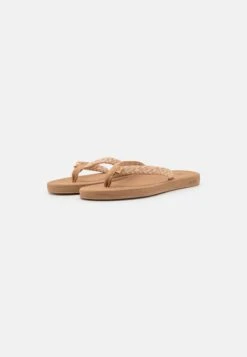 Roxy Clemente - T-Bar Sandals - Natural -Roxy 4225f3369bee460e8687cbba9c0eaf91