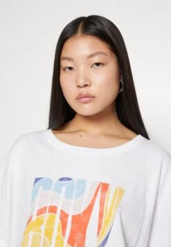 Roxy I Will Miss You Tees - Print T-Shirt - Bright White -Roxy 4328f721ff874dbcb60105162b1b4a05