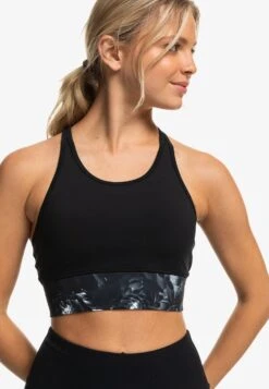 Roxy Illusion Of Bliss- Light Support Sports Bra - Kvj -Roxy 437941e8f90a49d1a530bb2fa7e143ca