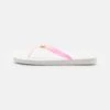 Roxy Viva Gradient - T-Bar Sandals - White/Pink -Roxy 4419609153494a75b8bedc761c9d63ac