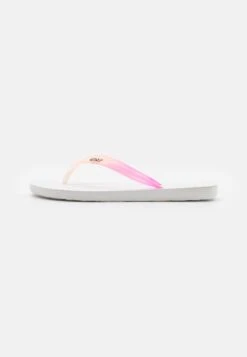 Roxy Viva Gradient - T-Bar Sandals - White/Pink