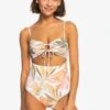 Roxy Classics Fashion- Swimsuit - White -Roxy 45b7f49ae2064b5eb91b6e0514bfea6b