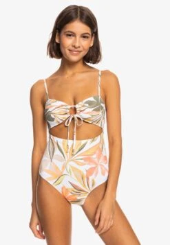 Roxy Classics Fashion- Swimsuit - White