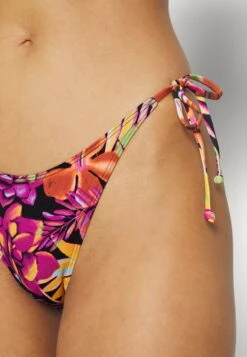 Roxy Beach Classics - Bikini Bottoms - Anthracite Hot Tropics Swim Ax -Roxy 4862f6ed0a6c4ba181c08c301d0d8d7b