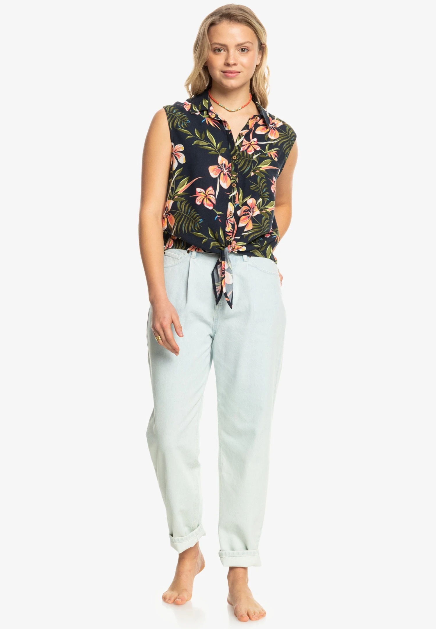 Roxy Tropical View Ärmelloses- Top - Mood Indigo Tropical Depht 4 Roxy Tropical View Ärmelloses- Top - Mood Indigo Tropical Depht - Image 2