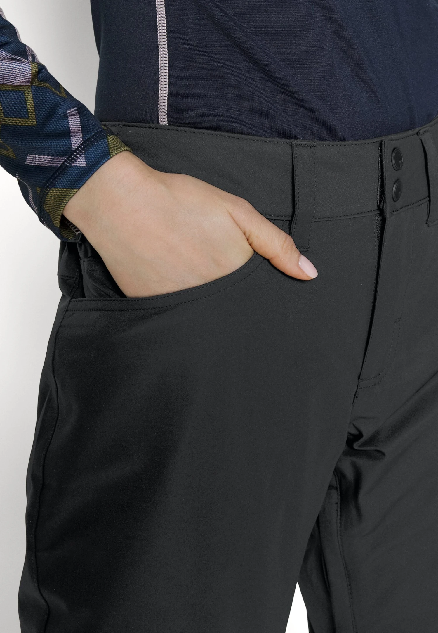 Roxy Backyard - Snowboard Pants - True Black 10 Roxy Backyard - Snowboard Pants - True Black - Image 8