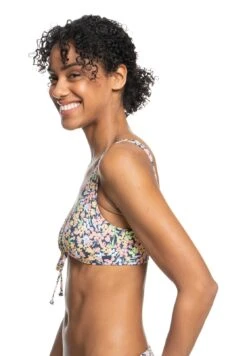 Roxy Printed Classics - Bralette- Bikini Top - Blue -Roxy 4a9a476b226547f1a9f24db6c4f4ccc4