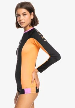 Roxy Active À Manches Longues - Rash Vest - Anthracite -Roxy 4e1bda74f45c4ba6b57ce0198f9e4c6c