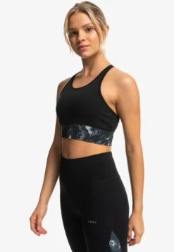 Roxy Illusion Of Bliss- Light Support Sports Bra - Kvj -Roxy 50f6885061e64a439212e2885a9fd9bb