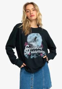 Roxy Falen Fr B Kvj0 - Long Sleeved Top - Anthracite