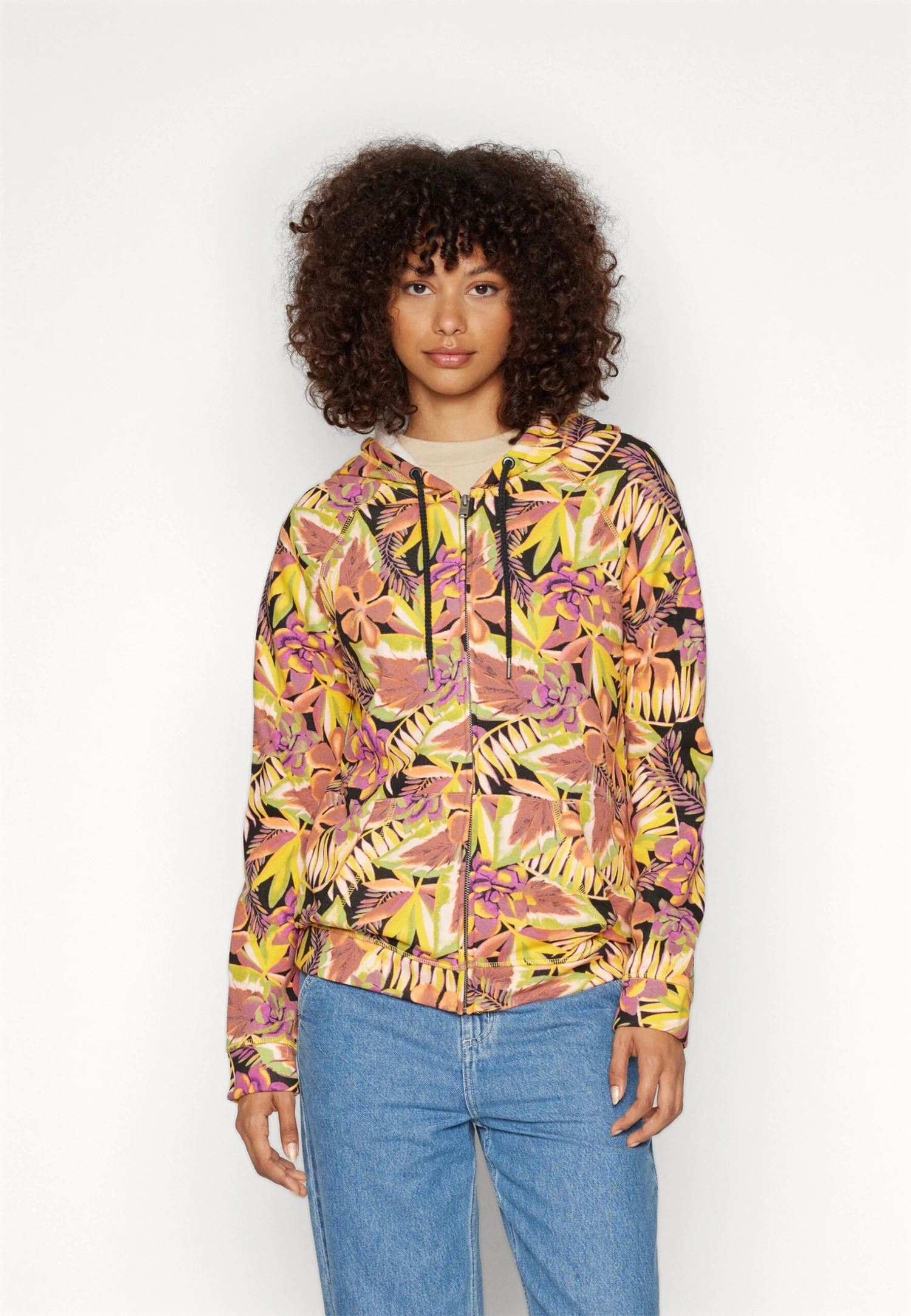 Roxy Dive Deep Hoodie - Zip-Up Sweatshirt - Anthracite 5 Roxy Dive Deep Hoodie - Zip-Up Sweatshirt - Anthracite - Image 3