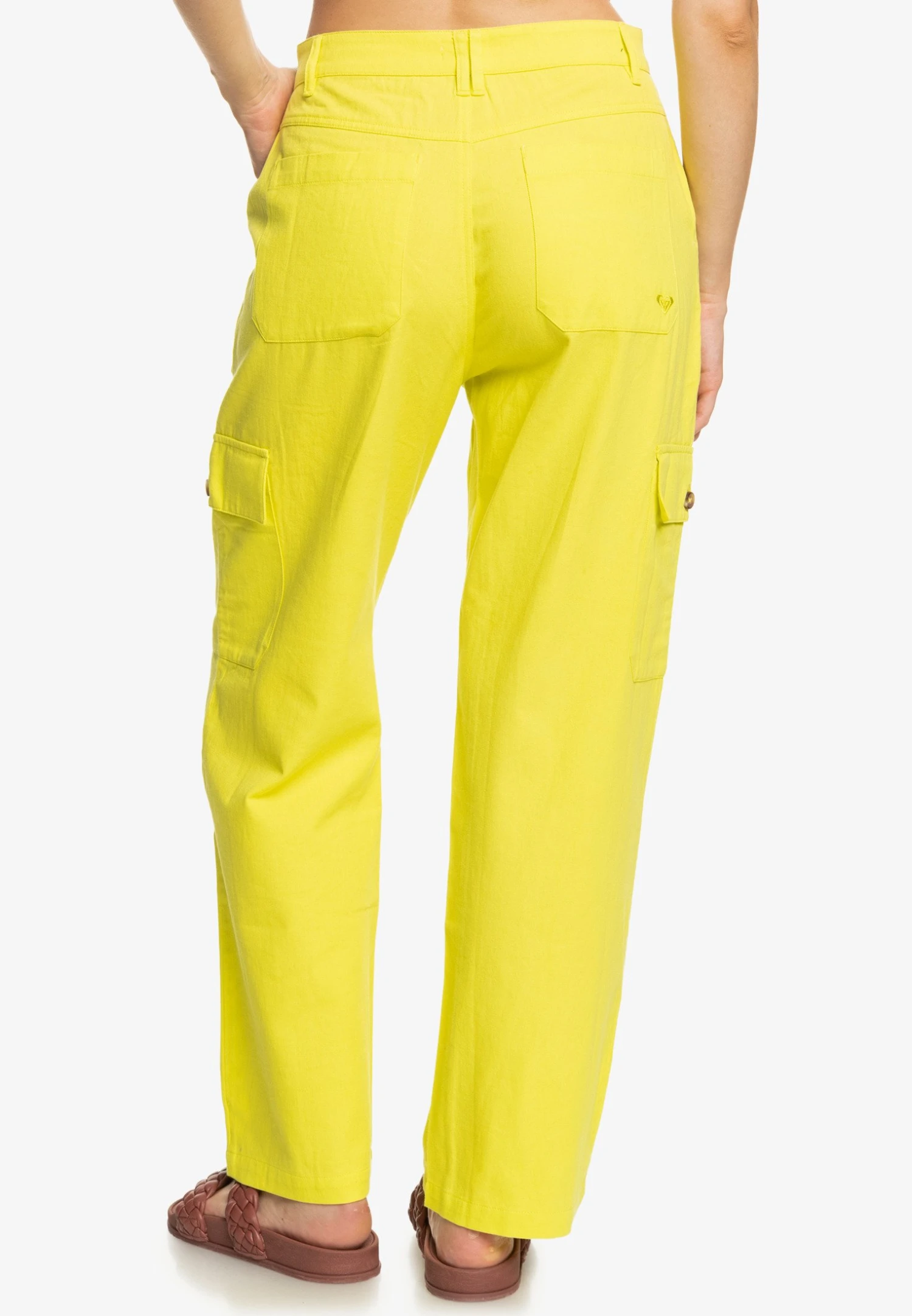 Roxy Surf.Kind.Kate - Cargo Trousers - Yellow Plum 5 Roxy Surf.Kind.Kate - Cargo Trousers - Yellow Plum - Image 3
